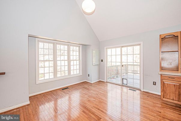 Empty room, Interior, Wood Texture Flooring