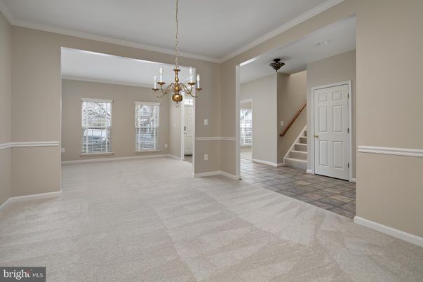 Chandelier, Empty room, Interior