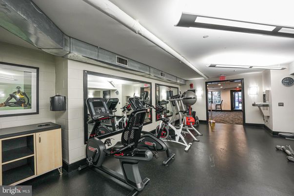 Fitness Equipment, Gym, Interior