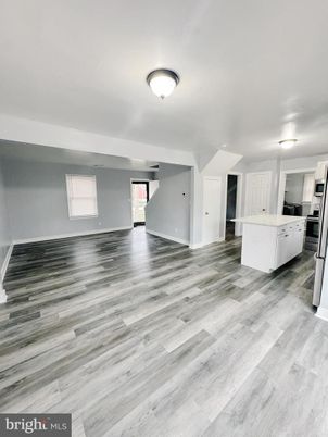 Empty room, Interior, Kitchen, Wood Texture Flooring