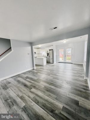 Empty room, Interior, Kitchen, Wood Texture Flooring