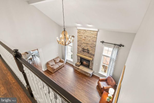 Chandelier, Fireplace, Interior, Wood Texture Flooring