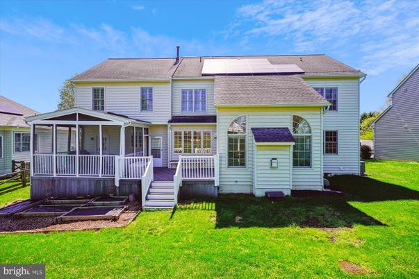 Backyard, Exterior, Facade, Solar Panels, Georgian