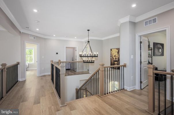 Chandelier, Interior, Recessed Lighting, Wood Texture Flooring