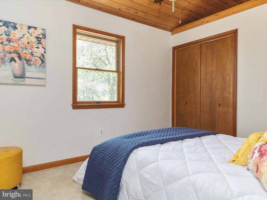 Bedroom, Interior, Wooden Ceilings