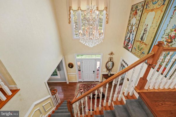 Chandelier, Interior, Wood Texture Flooring