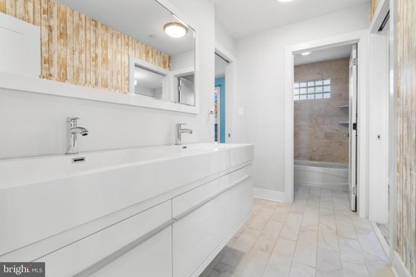Bathroom, Dual Sink Vanities, Glass Shower, Interior, Marble, Recessed Lighting