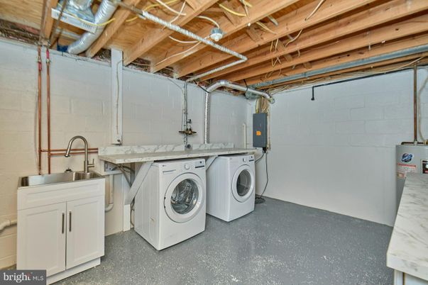 Interior, Utility Closets, Washer, Wooden Beams, Wooden Ceilings