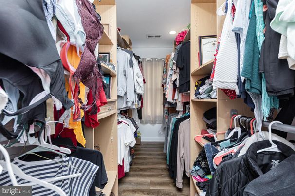 Interior, Recessed Lighting, Walk-in Closets, Wood Texture Flooring