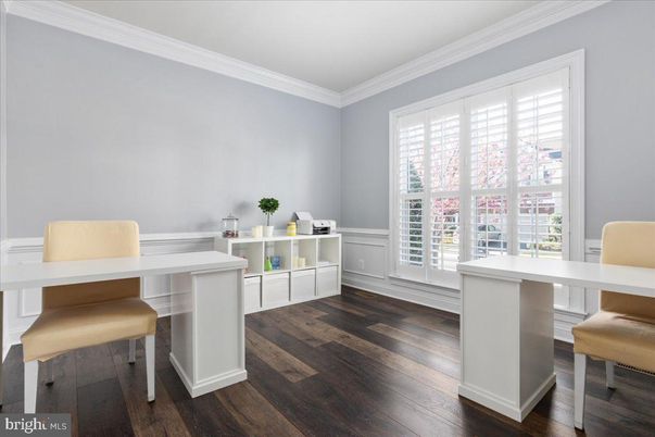 Home Office, Interior, Wood Texture Flooring