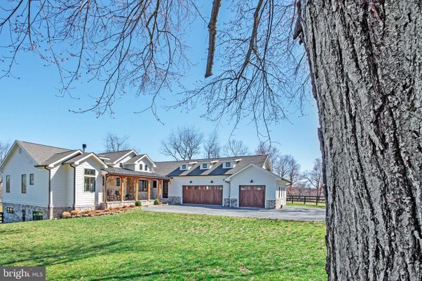 Attached, Backyard, Exterior, Facade, Farmhouse