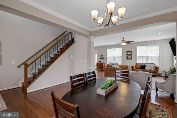 Chandelier, Dining room, Interior, Living room, Wood Texture Flooring