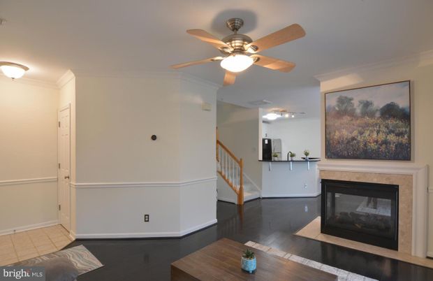 Fireplace, Interior, Wood Texture Flooring
