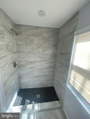 Bathroom, Interior, Marble Walls, Wood Texture Flooring