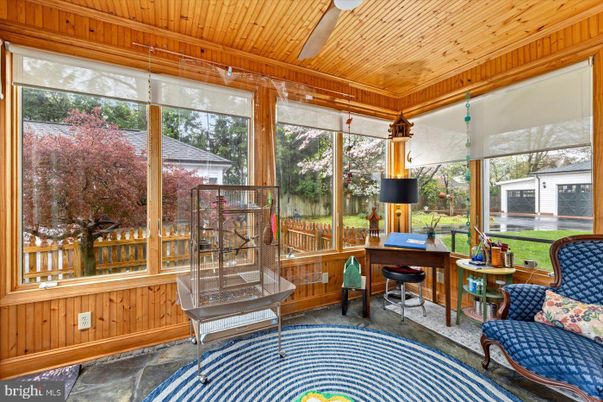 Home Office, Interior, Sun Room, Wooden Ceilings