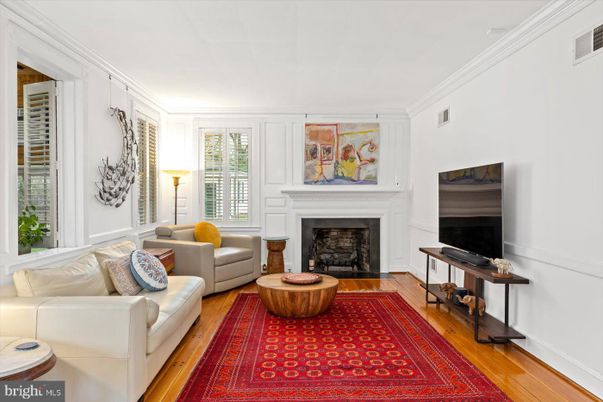 Fireplace, Interior, Living room, Wood Texture Flooring