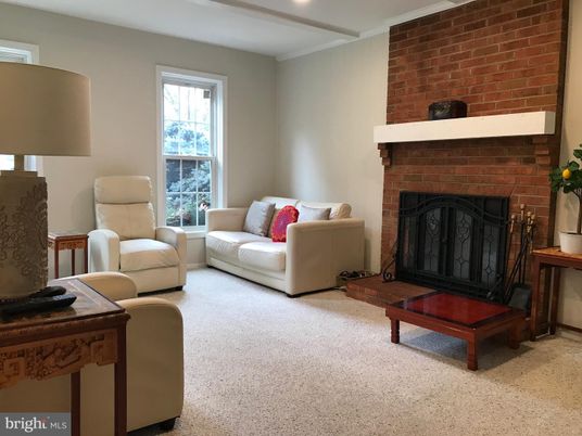 Fireplace, Interior, Living room, Recessed Lighting, Stone Walls
