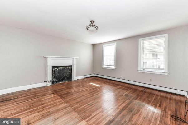 Empty room, Fireplace, Interior, Wood Texture Flooring