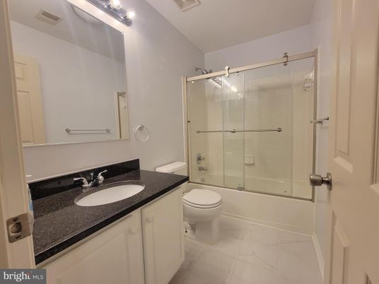 Bathroom, Glass Shower, Interior, Marble