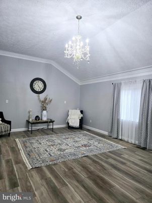 Chandelier, Interior, Wood Texture Flooring