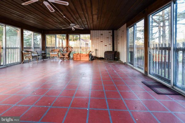 Interior, Stone Walls, Sun Room