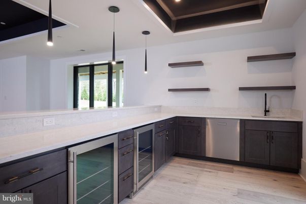 Interior, Pendant Lights, Recessed Lighting, Wood Texture Flooring