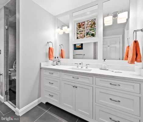 Bathroom, Dual Sink Vanities, Interior