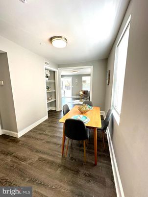 Dining room, Interior, Wood Texture Flooring