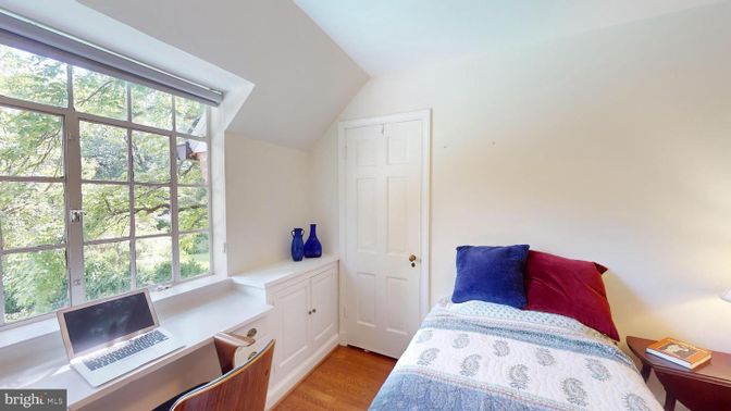 Bedroom, Home Office, Interior, Wood Texture Flooring