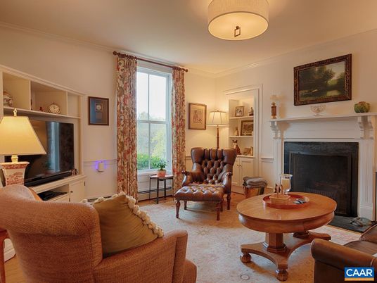 Fireplace, Interior, Living room, Wood Texture Flooring