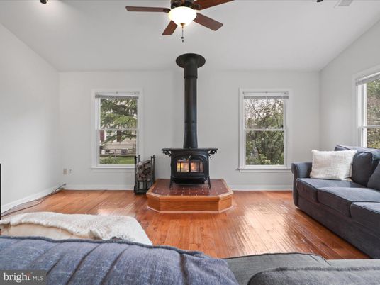 Fireplace, Interior, Wood Texture Flooring