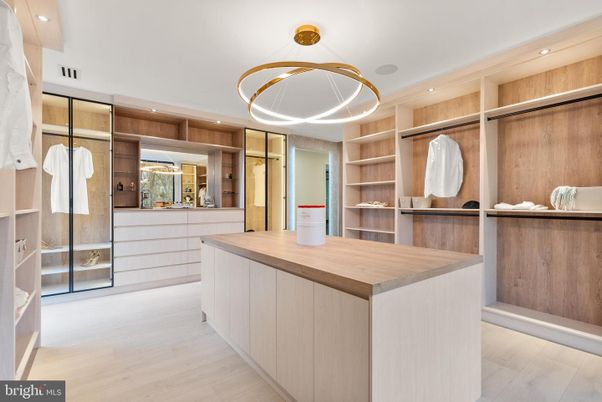 Interior, Pendant Lights, Recessed Lighting, Walk-in Closets, Wood Texture Flooring