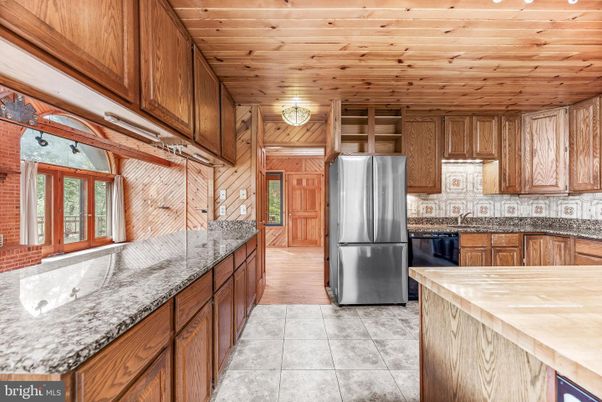 Interior, Kitchen, Wooden Ceilings, Wood Texture Flooring