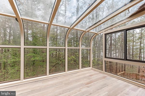 Glass Ceilings, Interior, Sun Room, Wood Texture Flooring