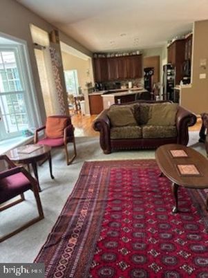 Interior, Kitchen, Living room, Recessed Lighting, Wood Texture Flooring