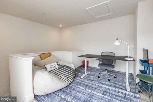 Home Office, Interior, Recessed Lighting