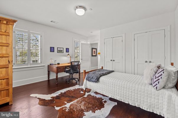 Bedroom, Home Office, Interior, Wood Texture Flooring