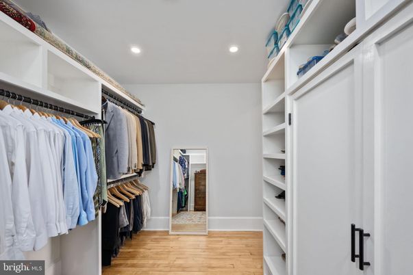 Interior, Recessed Lighting, Walk-in Closets, Wood Texture Flooring
