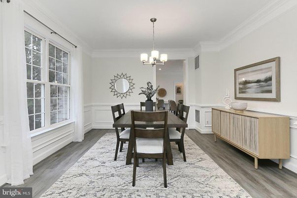 Chandelier, Dining room, Interior, Pendant Lights, Wood Texture Flooring