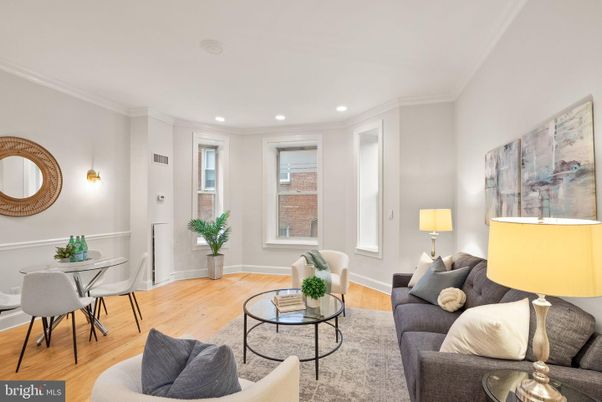 Dining room, Interior, Living room, Recessed Lighting, Wood Texture Flooring