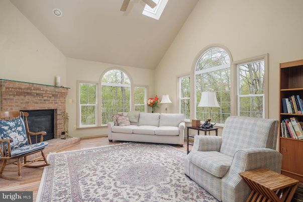 Fireplace, Interior, Living room, Stone Walls, Wood Texture Flooring