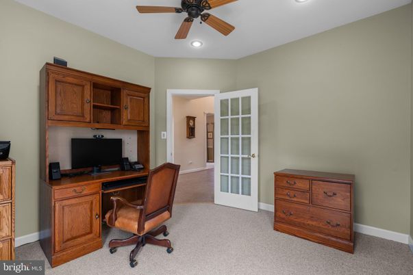 Home Office, Interior, Recessed Lighting