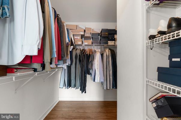 Interior, Walk-in Closets, Wood Texture Flooring
