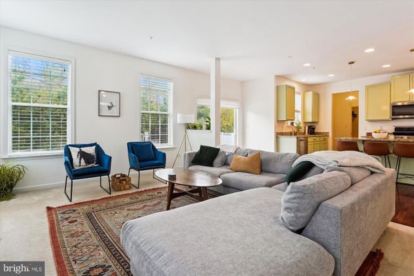 Interior, Kitchen, Living room, Pendant Lights, Recessed Lighting, Wood Texture Flooring
