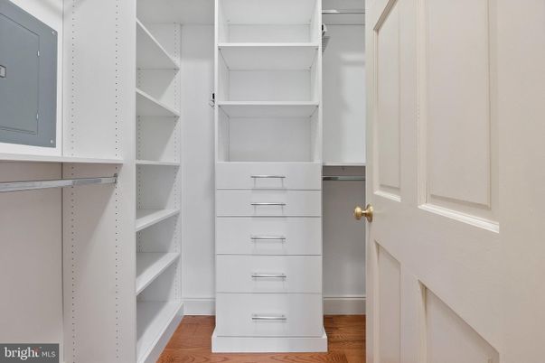 Interior, Walk-in Closets, Wood Texture Flooring