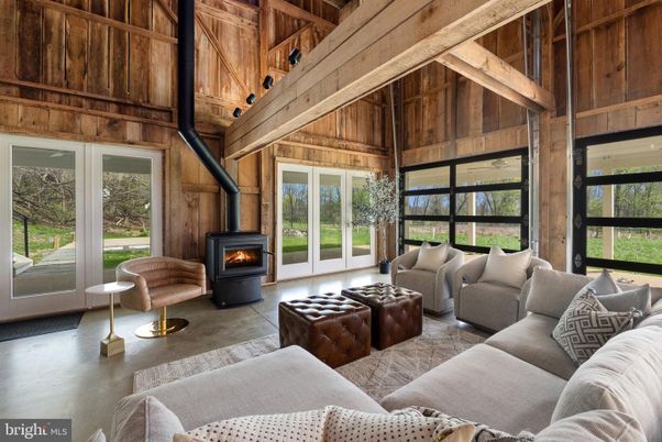 Fireplace, Interior, Living room, Wooden Beams, Wooden Ceilings, Wooden Walls