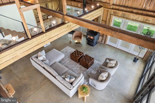 Fireplace, Interior, Living room, Wooden Beams