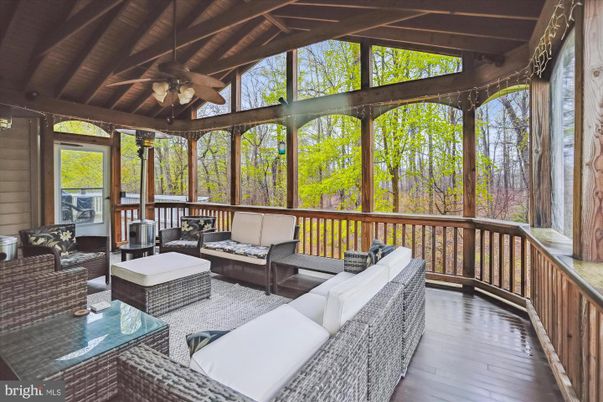 Interior, Sun Room, Wooden Beams, Wooden Ceilings, Wood Texture Flooring