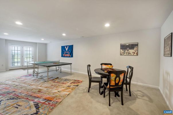 Game Room, Interior, Recessed Lighting