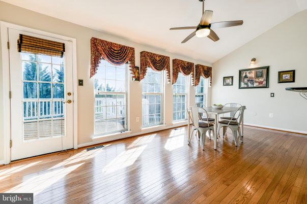 Dining room, Interior, Wood Texture Flooring